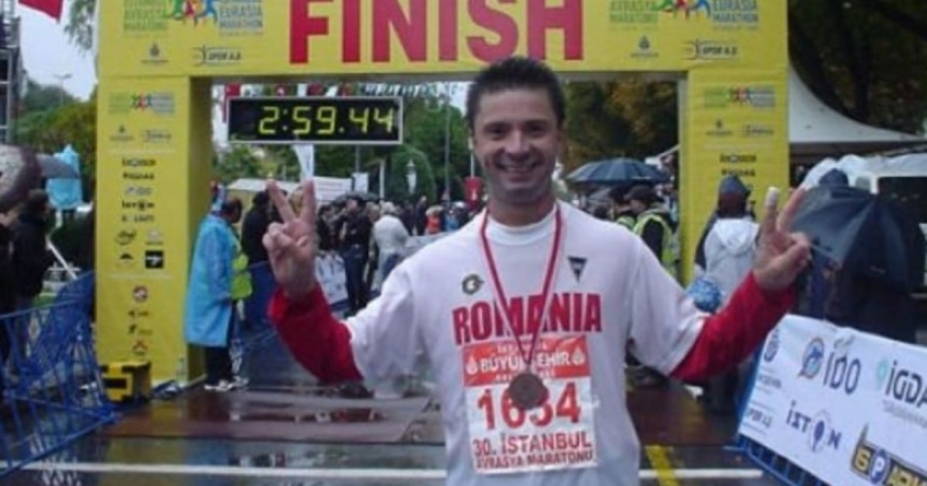 Povestea unei fapte minunate!: Turul României, în pași de alergare… a ajuns și în Baia Mare! Dănuț Cernat, felicitat în Maramureș! (FOTO)
