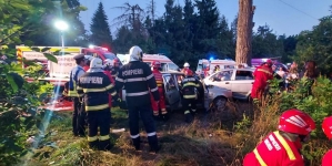 Acțiune amplă în Maramureș!: Exercițiu cu forțe și mijloace în teren, la Două Veverițe, Recea. A fost simulat un accident rutier cu 12 victime! (VIDEO ȘI FOTO)