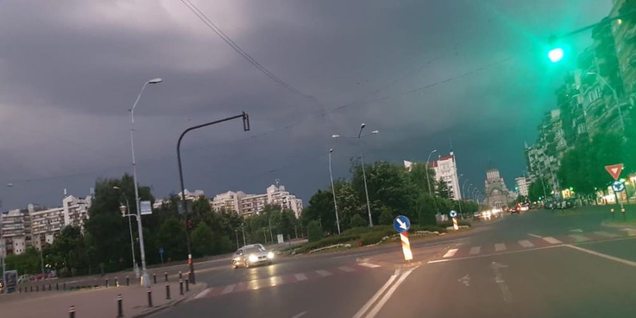 Cod Galben de furtuni și inundații