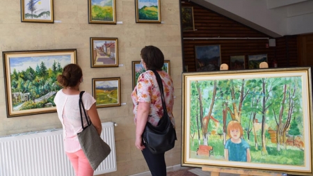 “Impresionism pe Valea Vaserului” – expoziție pe care o puteți admira la Centrul Cultural-Social Vișeu de Sus