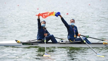 Imaginile cele mai frumoase de la finalele de aur și argint pentru România. Canotajul masculin, prima medalie după 29 de ani (FOTO)