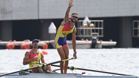 JO 2020. România, medalie de argint la dublu rame masculin