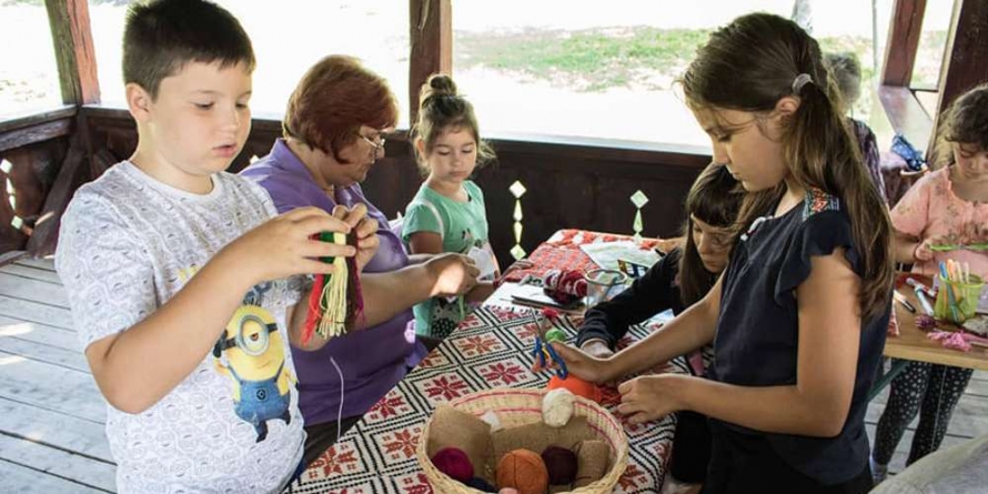 Ateliere de vacanță la Muzeul Satului din Baia Mare