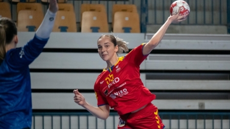 Handbal feminin. Sportiva băimăreană Oana Borș, printre cele mai eficiente din lotul naționalei U19 a României. Selecționata noastră are șanse la careul de ași