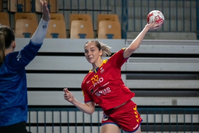 Handbal feminin. Sportiva băimăreană Oana Borș, printre cele mai eficiente din lotul naționalei U19 a României. Selecționata noastră are șanse la careul de ași