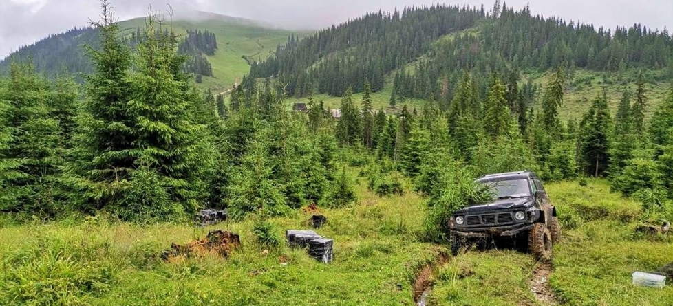 Borșa: Ţigări de contrabandă descoperite în pădure