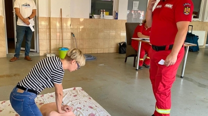 La sediul ISU Maramureș: 38 de voluntari au susținut examenul de absolvire a cursului de prim ajutor de bază