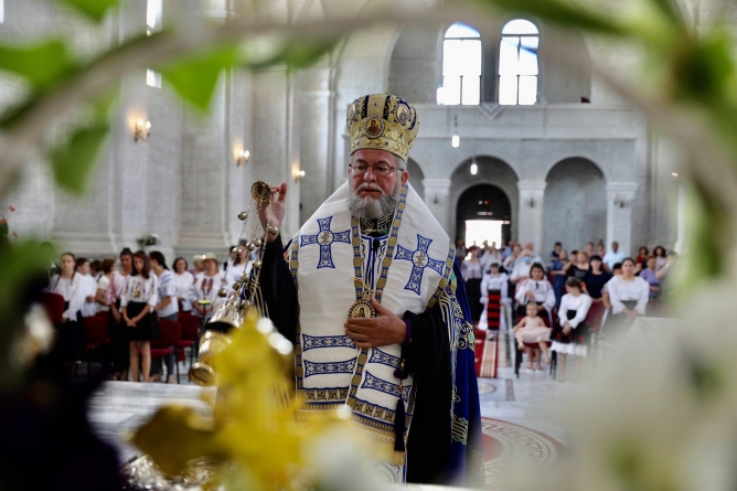 Slujba Paraclisului Maicii Domnului în Parohia Șomcuta Mare (FOTO)