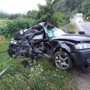Accident grav de circulație: Un tânăr în vârstă de 27 de ani din Valea Chioarului a suferit răni grave într-un eveniment rutier, în județul vecin Sălaj! (FOTO)