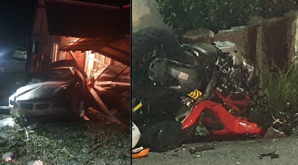 Vineri 13 în Maramureș: Dublă tragedie în urma evenimentului înfiorător de la Vișeu de Sus. Au decedat un medic din Tulcea și un motociclist din Polonia (FOTO)