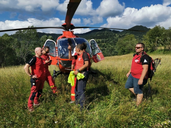 Căutări în zona Borșa: O femeie în vârstă de 87 de ani este căutată de forțele de intervenție. Participă inclusiv peste 40 voluntari (FOTO)