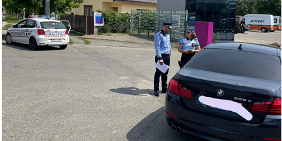 În weekend: 350 de vehicule controlate și amenzi în valoare totală de peste 40.000 de lei