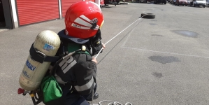 Voluntari la antrenament: 17 persoane se pregătesc să participe la operațiuni de stingere în cadru ISU Maramureș