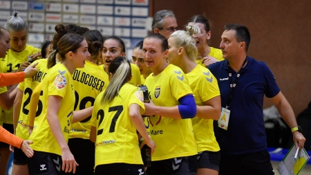 Handbal feminin, Cupa României. Minaur Baia Mare a întâlnit Rapid București în sferturile competiției, dar a ratat calificarea, în Final Four, la cinci goluri!