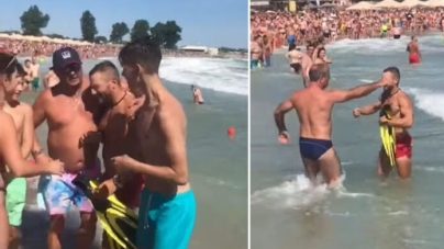 Intervenție pe litoralul românesc: Doi tineri maramureșeni, la un pas de a se îneca în stațiunea Jupiter, pe Plaja Olimpic! (VIDEO ȘI FOTO)