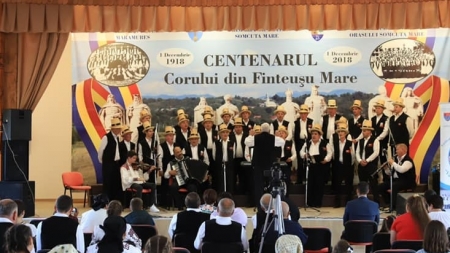 Corul Bărbătesc din Finteușu Mare a primit Ordinul „Meritul Cultural” în grad de „Cavaler” din partea Președintelui Klaus Iohannis
