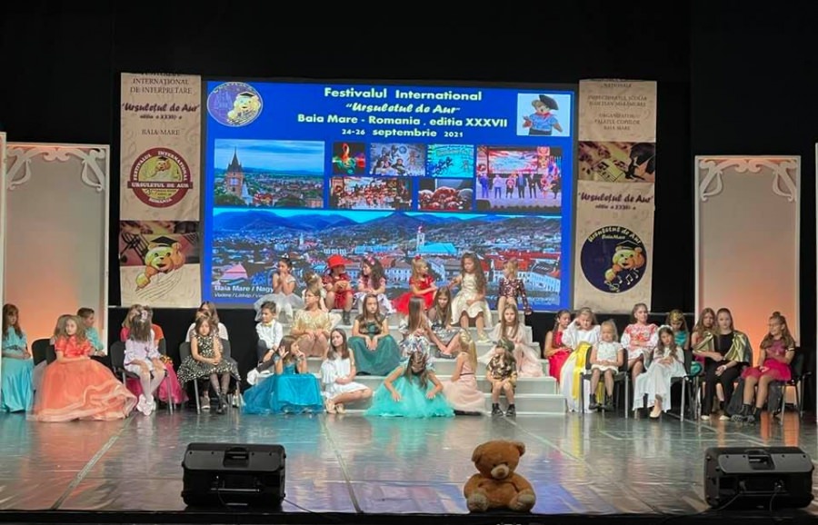 Baia Mare a fost iar capitala muzicii ușoare pentru copii; Ce premii au obținut maramureșenii la „Ursulețul de aur”