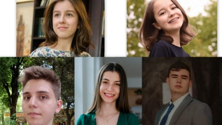 Cei cinci elevi din Maramureș care au luat 10 la examenele naționale au fost din nou premiați