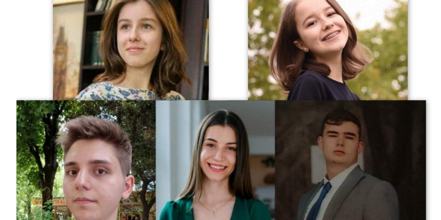 Cei cinci elevi din Maramureș care au luat 10 la examenele naționale au fost din nou premiați