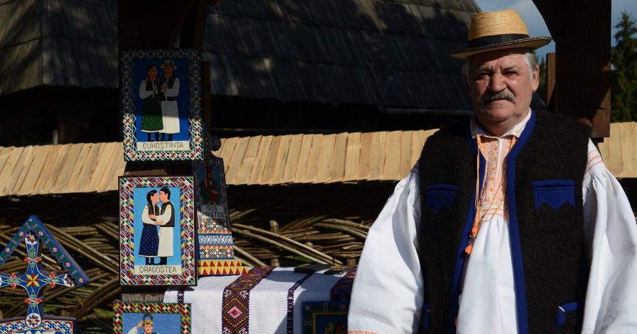 Titlul onorific de Tezaur Uman Viu, decernat meșterului popular Dumitru Pop Tincu (FOTO)