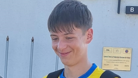 Perspectivă de carieră frumoasă!: Sportiv din Maramureș al Viitorului Sighetu Marmației, acum convocat la echipa națională de fotbal Under15 a României! (FOTO)
