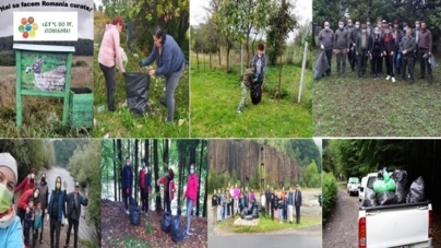 Ziua de curățenie generală în județul Maramureș: Cunoscuta campanie derulată la nivel național, „Let’s Do It Romania”, și-a atins scopul și în pandemie! (FOTO)