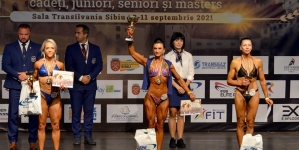 Un succes absolut superb:O sportivă maramureșeană, triplă campioană în cadrul competiției naționale de Fitness și Culturism! Este polițistă la Frontieră (FOTO)