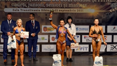 Un succes absolut superb:O sportivă maramureșeană, triplă campioană în cadrul competiției naționale de Fitness și Culturism! Este polițistă la Frontieră (FOTO)