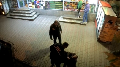 Un nou scandal nocturn: În Baia Mare, un bărbat a fost, pe bd Unirii, trântit, de un polițist local. Care o fi de fapt tot adevărul? (FOTO)