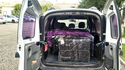 Maramureșean cercetat pentru contrabandă și 18.500 pachete țigări confiscate la frontiera de nord