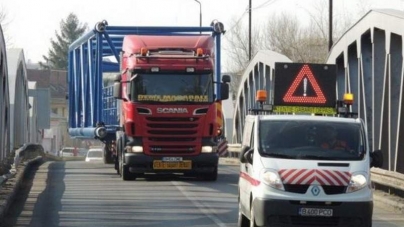 O veste de folos: În județul Maramureș se realizează transport agabaritic acum către Tăuții Măgherăuș din Vama Borș. Vezi aici ruta exactă!