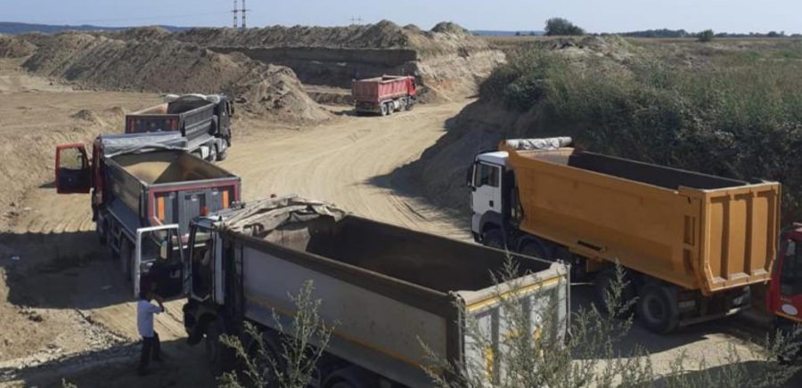 Sancțiuni în valoare de 2,76 milioane de lei pentru exploatarea ilegală a agregatelor minerale