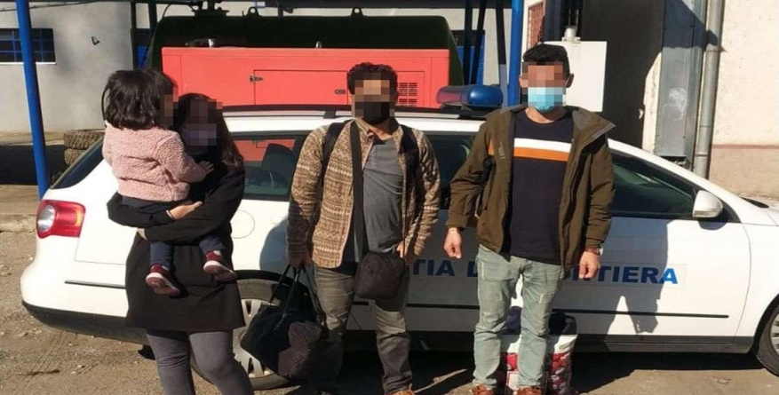 Nouă cetăţeni din Irak, Algeria și Sudan opriți din drumul ilegal către spațiul Schengen