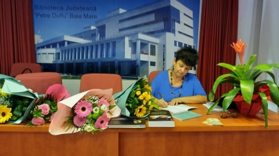 Profesorul băimărean Delia Muntean și-a lansat cea de-a șasea carte (FOTO)