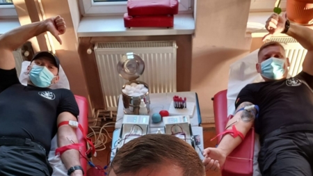 „Donează sânge! Salvează o viață!”: Poliţiştii maramureşeni sunt solidari cu persoanele care au nevoie de sânge