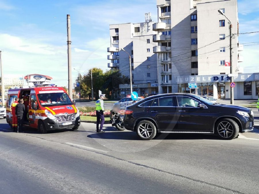 Accident în Satu Mare:Bărbat din Maramureș este implicat într-un accident de circulație la urcarea către Carei, Pod Decebal (VIDEO ȘI FOTO)
