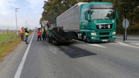 Reparații pe drumul național Baia Mare – Dej în urma intervenției deputatului PNL Călin Bota
