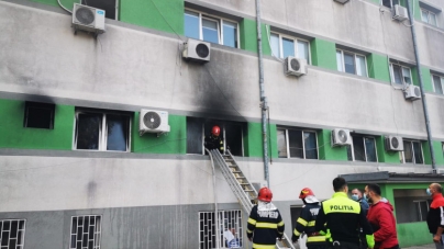 Incendiu la Spitalul de Boli Infecțioase Constanța, nouă pacienți de la ATI Covid au murit. Dosar penal pentru ucidere din culpă