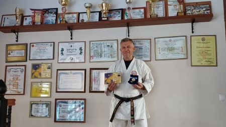 Apreciere: Sensei Viorel Duță a primit distincția de antrenor emerit din partea Ministerului Tineretului și Sportului (FOTO)