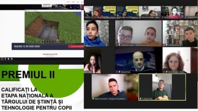 Elevii din Copalnic-Mănăștur, locul II la Târgul Regional de Știință și Tehnologie pentru Copii CODE Kids Fest Maramureș – Sălaj 2021; S-au calificat la națională