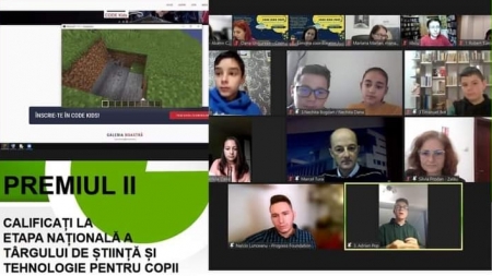 Elevii din Copalnic-Mănăștur, locul II la Târgul Regional de Știință și Tehnologie pentru Copii CODE Kids Fest Maramureș – Sălaj 2021; S-au calificat la națională
