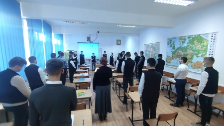 Ziua Națională a fost sărbătorită în avans de elevii Seminarului Teologic din Baia Mare