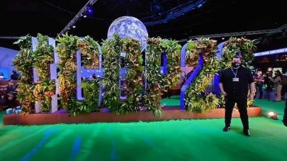 Tânărul băimărean Tudor Rus participă în calitate de observator la COP26 la Glasgow