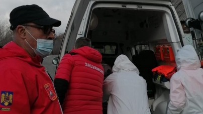 Alertă forțe de intervenție: În județul Maramureș o femeie a fost azi ajutată de salvatorii montani! Vezi filmul demersului!(VIDEO ȘI FOTO)