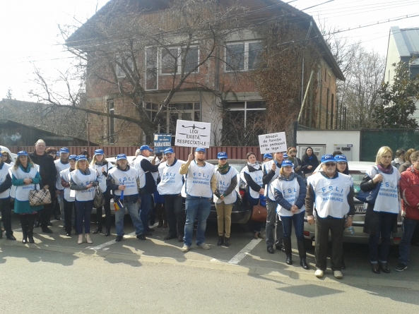 Nemulțumiri: SLI MM anunță că va picheta Prefectura