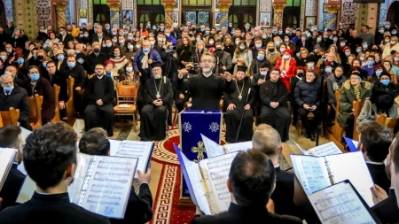 Concert solemn de colinde la Catedrala din Satu Mare; PS Iustin și PS Timotei au fost prezenți