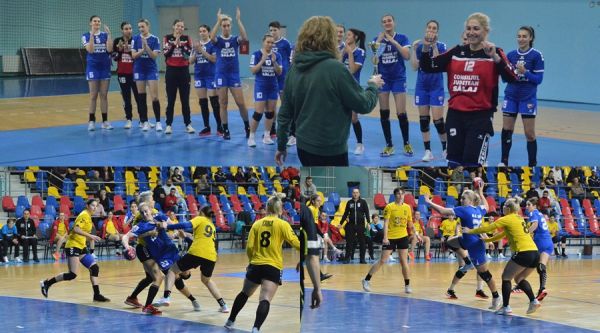 Handbal feminin meciuri amicale: Minaur Baia Mare, două victorii, un egal, la cupa din Zalău. Vezi aici prestația echipei, la acest turneu!