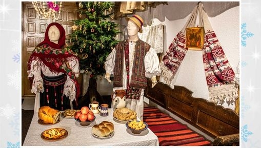 „Bună sara lu’ Crăciun”: Expoziție temporară despre obiceiuri specifice acestei perioade poate fi văzută la Muzeul de Etnografie și Artă Populară din Baia Mare