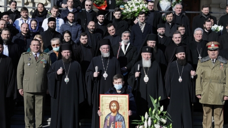 PS Iustin și PS Timotei au fost alături de ÎPS Andrei în zi aniversară