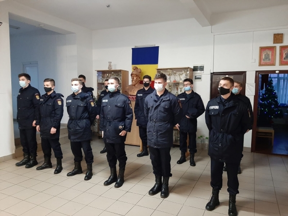 11 elevi ai Școlii de Subofițeri de Pompieri și Protecție Civilă din Boldești fac practică la ISU Maramureș